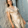 Cami NYC Romola Silk Top in Oat