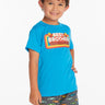 Chaser Best Brother Boys Tee in Blue Danube - Estilo Boutique