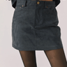 Chaser Brooke Mini Skirt in True Black