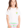 Chaser Heart & Wings Tee in White - Estilo Boutique