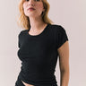 Chaser Honey Tee in True Black