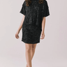 Chaser Jayde Mini Skirt in True Black