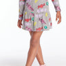Chaser Kids Allover Candy Skort in Streaky Grey - Estilo Boutique