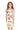 Chaser Kids Back to School Doodles Dress in Starry White