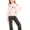 Chaser Kids Be Happy Icon Long Sleeve in Pinky