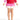 Chaser Kids Peplumm Pinky Skort in Pinky Colorblock