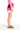 Chaser Kids Peplumm Pinky Skort in Pinky Colorblock