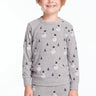 Chaser Kids Snow Daze Long Sleeve in Heather Gray - Estilo Boutique