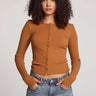 Chaser Laurel Cardigan in Coco Brown - Estilo Boutique