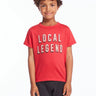 Chaser Local Legend Boys Tee in Cardinal - Estilo Boutique