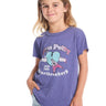 Chaser Tom Petty 1979 Tour Girls Tee in Frost Blue - Estilo Boutique