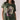 Chaser Woodstock Festival Flower Tee – Psychedelic Floral Tee in Bronze Green