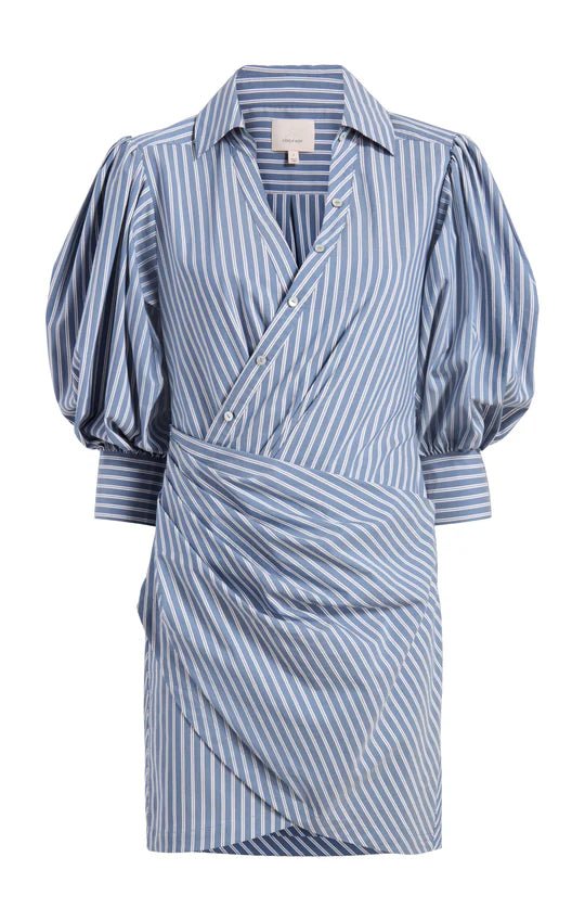 Cinq Sept Sabrina Stripe Macaulay Dress, 2 / Blue Cinq Sept Sabrina Stripe Macaulay Dress, 2 / Blue