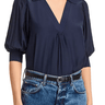 Cinq A Sept Weldon Top in Navy - Estilo Boutique