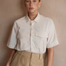 Cissa The Safari Shirt in Shell - Estilo Boutique