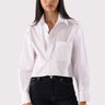 Cissa The Shorty Shirt in Optic White - Estilo Boutique