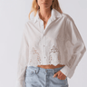 Cissa The Shorty Shirt in Vintage Lace - Estilo Boutique
