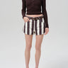 Citizen of Humanity Abita Short In Awning Stripe