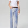 Citizen of Humanity Anissa Straight Leg In Mar Stripe