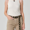 Citizen of Humanity Isabel Rib Tank In Dune
