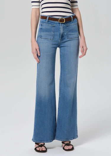 Citizen of Humanity Kimberly Patch Pocket Flare In Adore