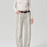 Citizen of Humanity Miro Long Relaxed Jeans in Python