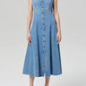 Citizen of Humanity Noa Seamed Dress In Lapis