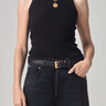 Citizens of Humanity Isabel Tank in Black - Estilo Boutique