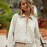 Cleobella Adare Jacket in Skywriting