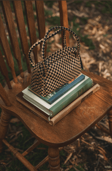 Cleobella Alia Tote Bag in Black Multi
