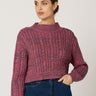 Cleobella Amor Sweater in Dark Rose Multi