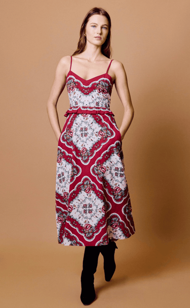 Cleobella Annabelle Midi Dress in Virelle Print