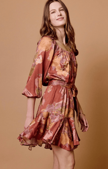 Cleobella Avery Mini Dress in Sylvaine