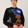 Cleobella Emory Sweater in Mariposa Black