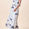 Cleobella Juliet Ankle Skirt in Liliana Blue Surf