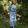 Cleobella Lihua Midi Skirt in Altesse Print