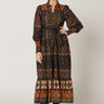 Cleobella Lucy Ankle Dress in Zocalo Print