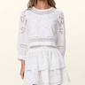 Cleobella Matisse Top in Ivory