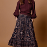 Cleobella Morgan Midi Skirt in Bois