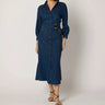 Cleobella Naya Midi Dress in Denim - Estilo Boutique