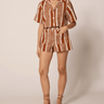 Cleobella Niko Short in Vecchio Stripe - Estilo Boutique