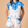 Cleobella Simone Blouse in Celestia