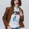 Cpress 5th Avenue Mushie Tee in Worn White