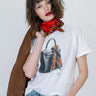Cpress Carry Me Mushie Tee in Worn White Highlight