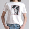 Cpress Girl Power Mushie Tee in Worn White - Estilo Boutique