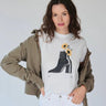 Cpress Studio Growing Mushie Tee in White - Estilo Boutique