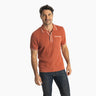 Criquet Bungalow Sweater Polo in Rust