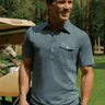 Criquet Performance Players Shirt in Cascades