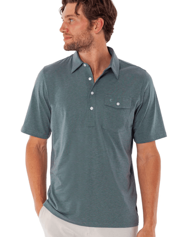 Criquet Performance Players Shirt in Cascades