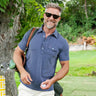 Criquet Performance Players Shirt in Midnight